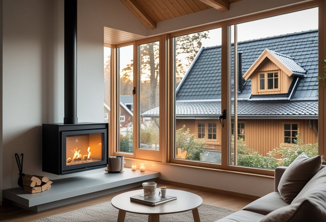 Saadan skaber du et hyggeligt hjem med ildsted og nyt tag i Lemvig